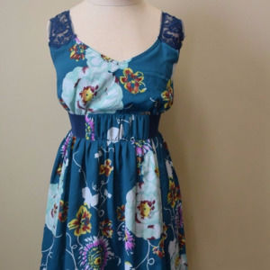 Free People Floral Sundress Size 10